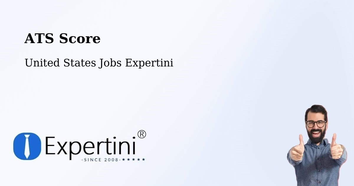 Resume ATS Score & Job Description Match Tool – Pierre - United States Jobs Expertini